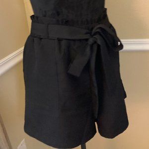 Dizzy Lizzy Paper Bag High Waisted Shorts Size L